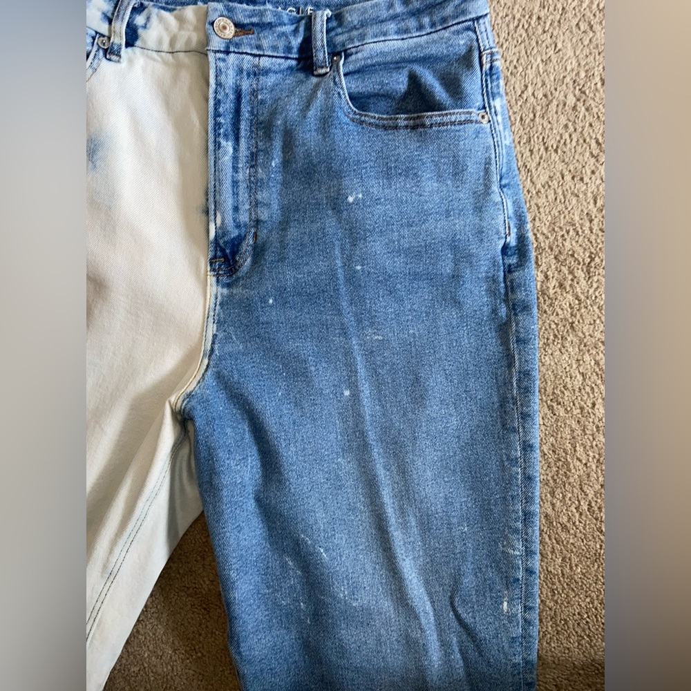 Half bleached American Eagle jeans! 14 tall